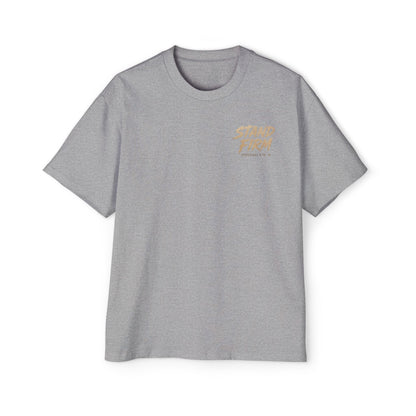 Stand Firm Shield T‑Shirt — Christian Faith Armor Graphic Tee