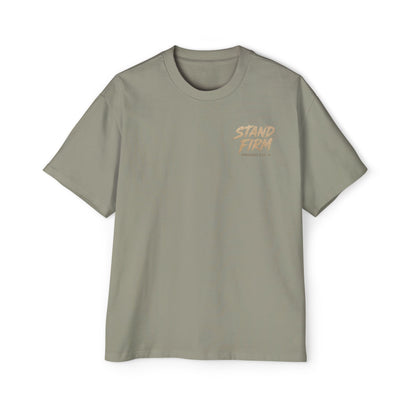 Stand Firm Shield T‑Shirt — Christian Faith Armor Graphic Tee