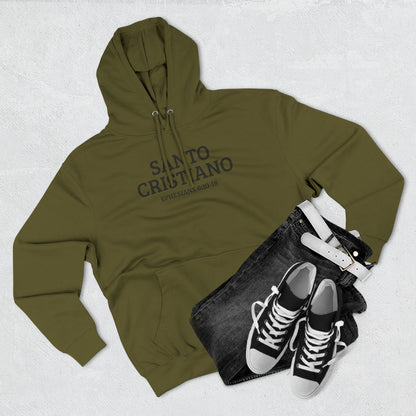 Christian Hoodie - "Soldier of Christ" Shield Fleece Pullover
