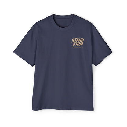 Stand Firm Shield T‑Shirt — Christian Faith Armor Graphic Tee