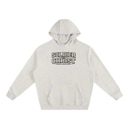 Soldier of Christ Fleeced High Neck Hoodie