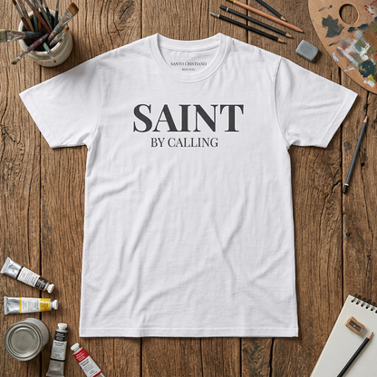 Saint By Calling T-Shirt — "Called to Be Saints" Christian Graphic Tee