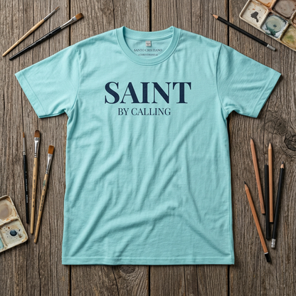 Saint By Calling T-Shirt — "Called to Be Saints" Christian Graphic Tee