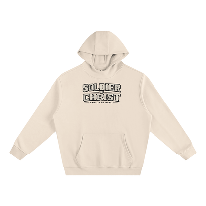 Soldier of Christ Fleeced High Neck Hoodie