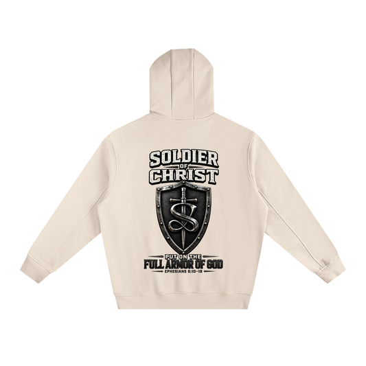 Soldier of Christ  High Neck Hoodie